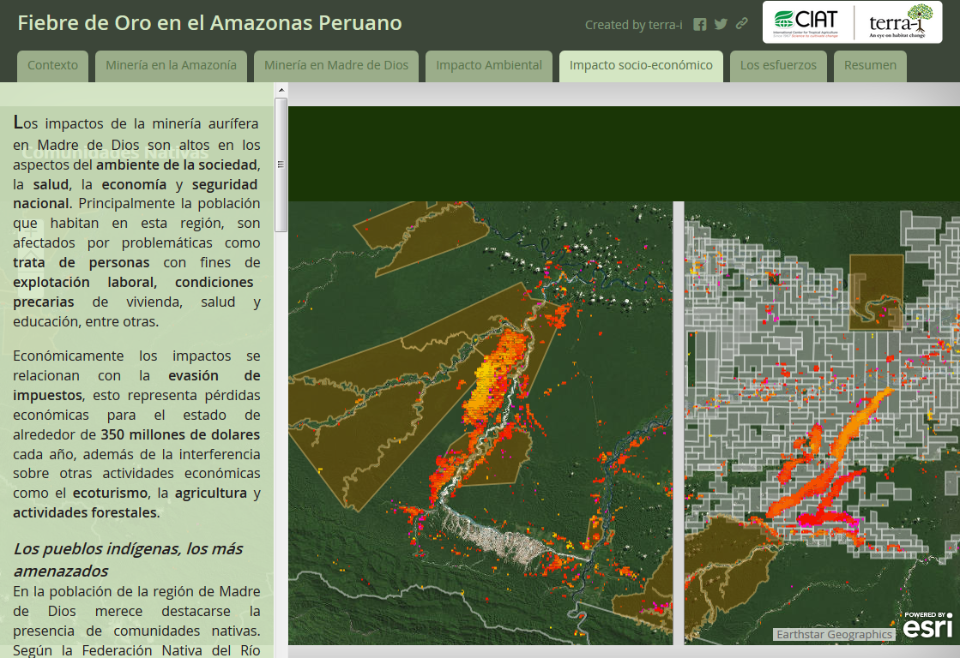 Fiebre de Oro en el Amazonas Peruano